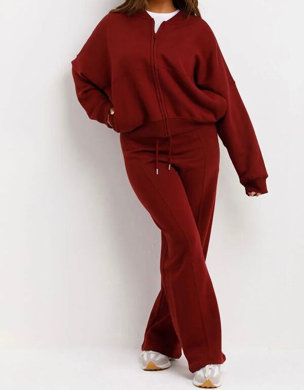 2p-Wine bomber tracksuit