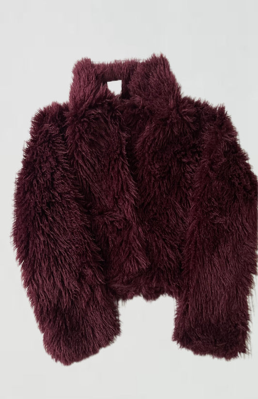 K-Faux fur coat